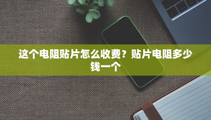 这个电阻贴片怎么收费？贴片电阻多少钱一个