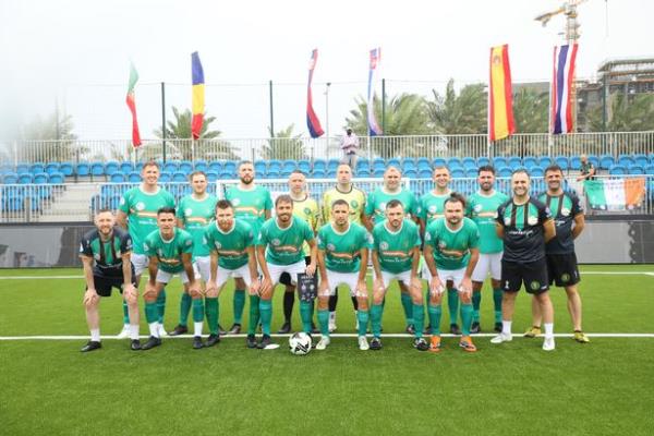 The boys in green
