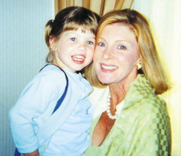 Ruth Clifford McCourt (44) and her daughter, Juliana (4)
