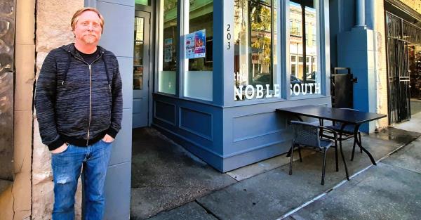 The Noble South was featuered by Guy Fieri's Food Network show "Diners, Drive-Ins and Dives" in October 2023.