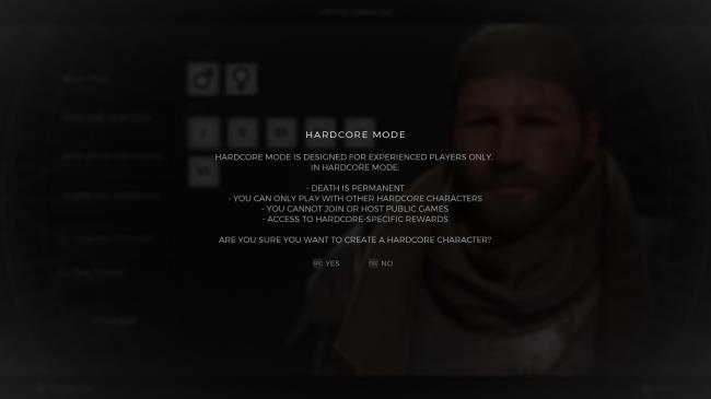 Hardcore Mode summary in Remnant 2