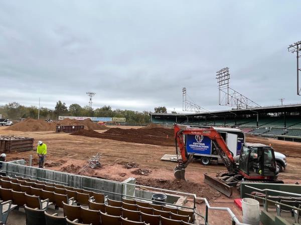 Rickwood Field renovation digs up dirt