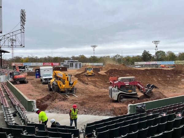 Rickwood Field renovation digs up dirt