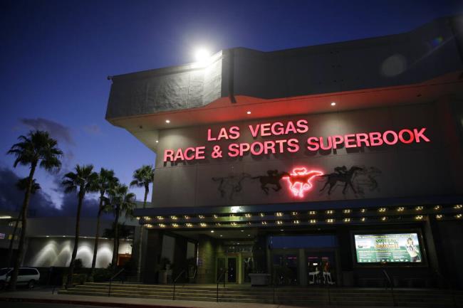 This Jan. 27, 2015, photo, shows Westgate Superbook Race and Sportsbook. (John Locher / ASSOCIATED PRESS)