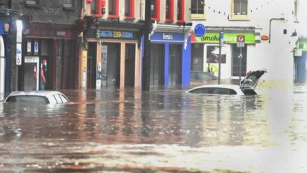 Communities all over Ireland have been devastated by flooding in recent weeks, with Midleton, Co Cork, badly hit.  Picture: Eddie O'Hare