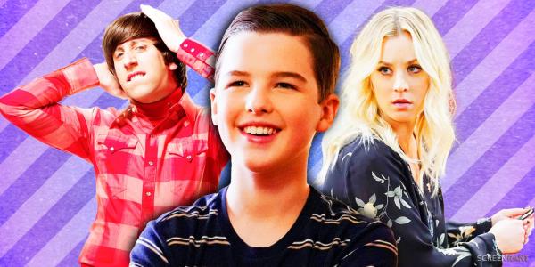 Young Sheldon with The Big Bang Theory's Howard and Penny