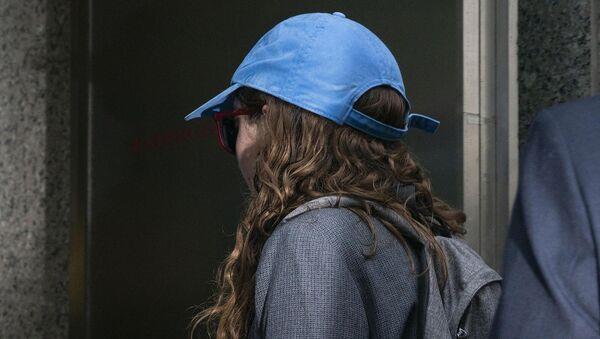 Caroline Ellison at the court. Picture: Eduardo Munoz Alvarez/AP