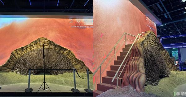 Dune: Part Two CCXP booth display