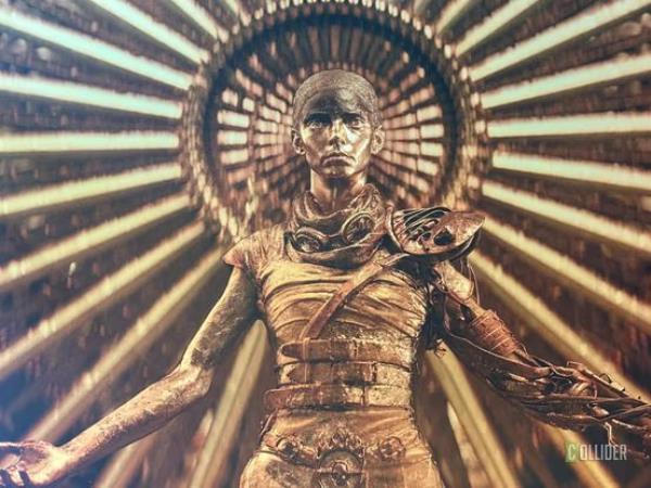 Anya Taylor-Joy Furiosa Mad Max Spinoff CCXP booth display