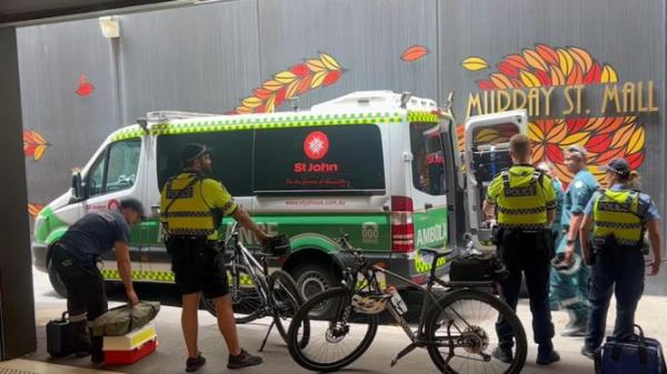 Department of Fire and Emergency Services acting district officer Gareth Deeg said it took crews less than an hour to save the injured man. 