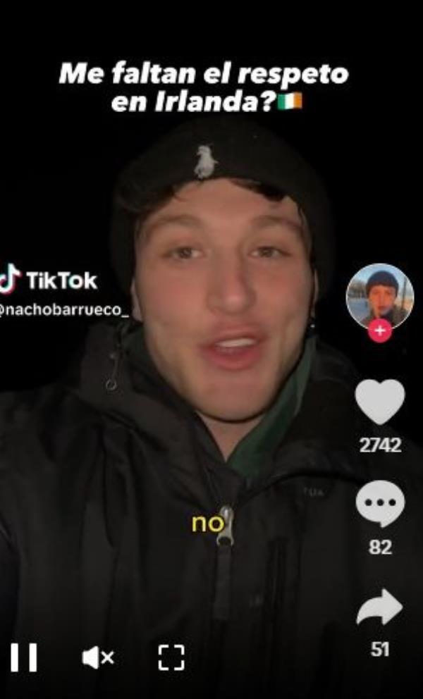 Tiktok video screengrab