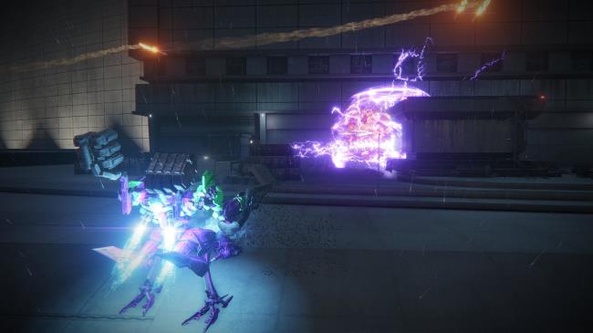 Armored Core 6, Attack The Watchpoint, Shooting Sulla while he is wedged in the corner