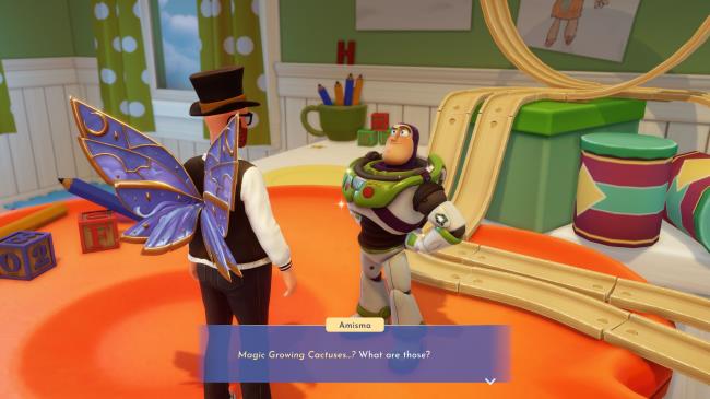 Meeting Buzz in Dreamlight Valley