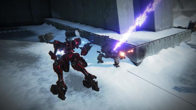 Armored Core 6, Climbing The Wall, Fighting the Heavy MT near the wall