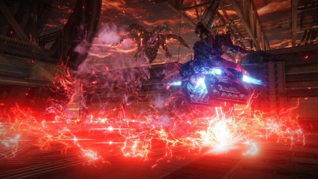 Armored Core 6, Sea Spider Boss, The giant energy wave from the big laser