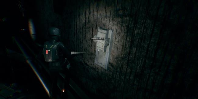 Camina Drummer finds the mineral yield logs in the mines of Cassiopeia Station in The Expanse: A Telltale Series