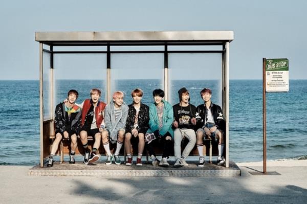 K-pop boy group BTS is seen in this photo provided by BigHit Music. (PHOTO NOT FOR SALE) (Yonhap)