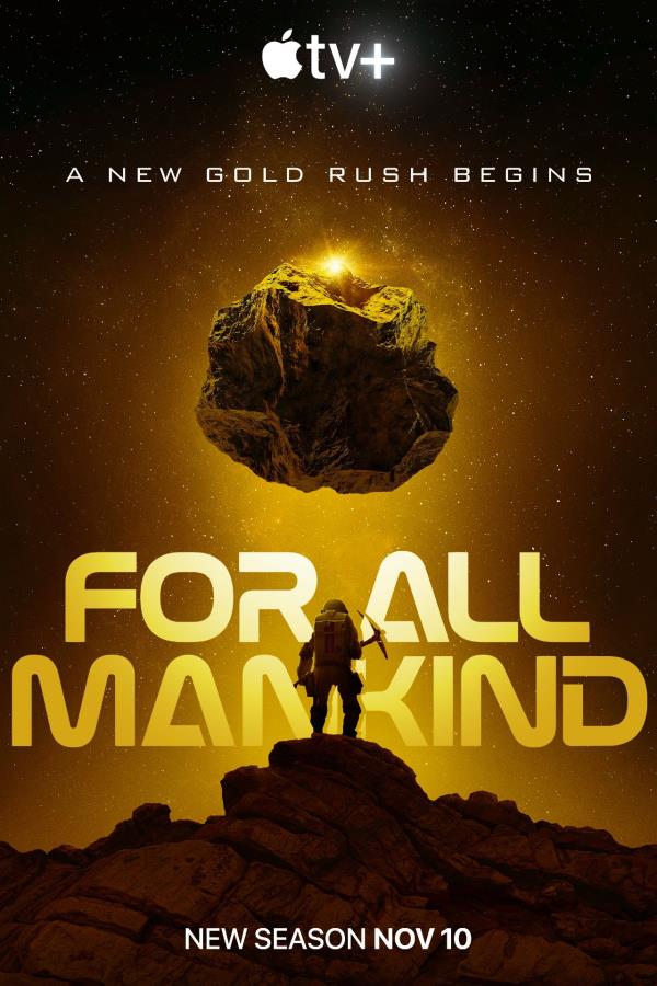 Margo, Dev, and Kelly Baldwin in For All Mankind season 5