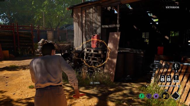 Cook using Hear to find Victims in The Texas Chain Saw Massacre.